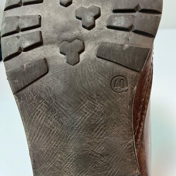 Brown Leather Ankle Boots - Picture 12 of 16